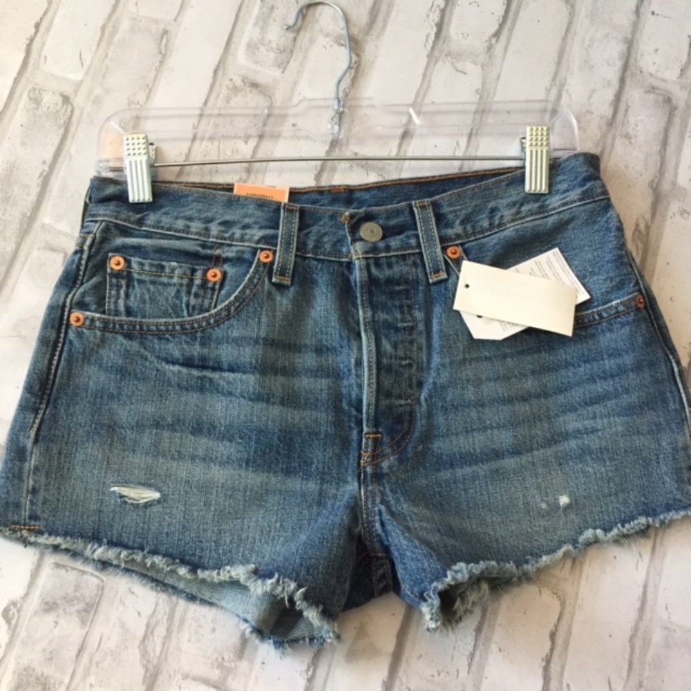 LEVI'S ORIGINAL FIT 501 JEAN SHORTS SIZE 26